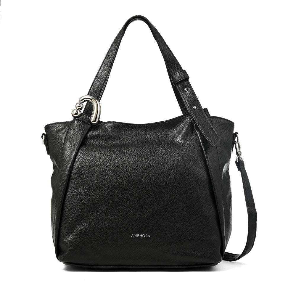Cartera tote valeria grande negro