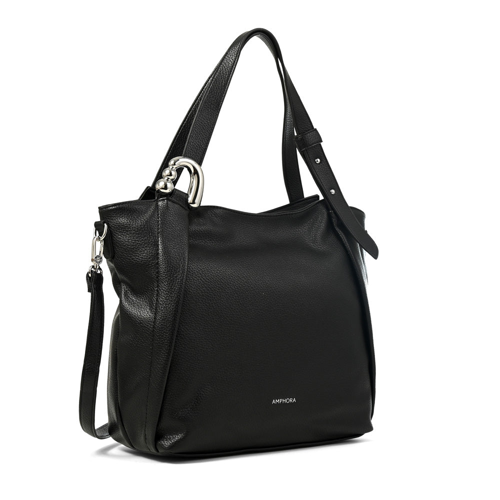 Cartera tote valeria grande negro