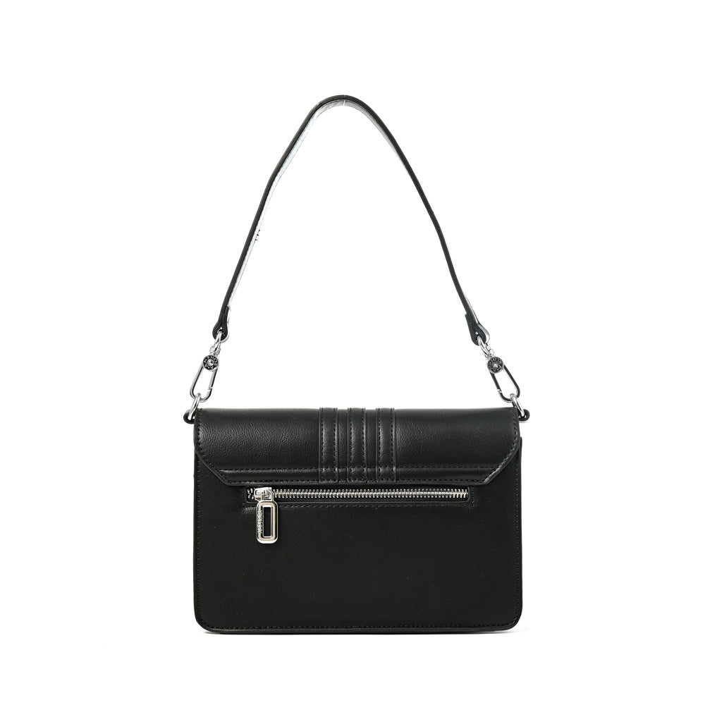Cartera bandolera amanda mediana negro