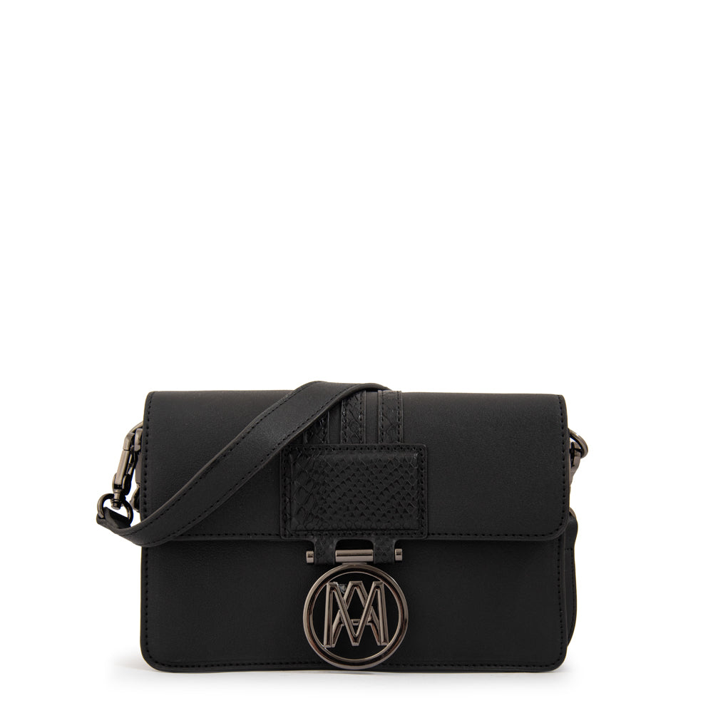 Cartera bandolera con tapa amanda pequeña