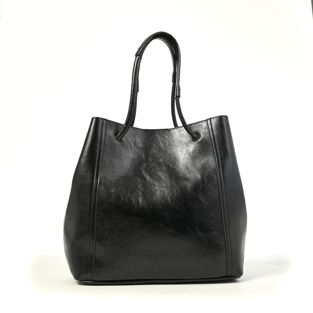 Cartera tote margaret grande negro