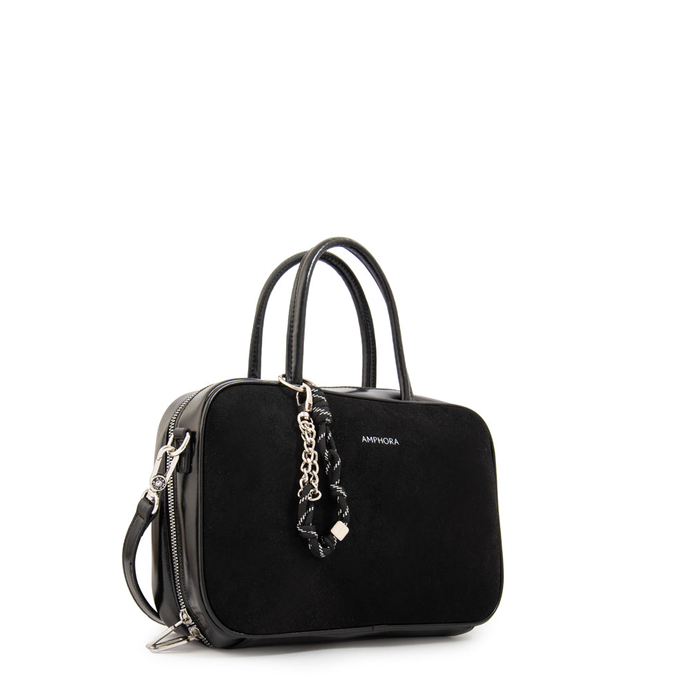 Cartera bandolera hilda mediana negro