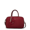 Cartera bandolera hilda mediana burdeo