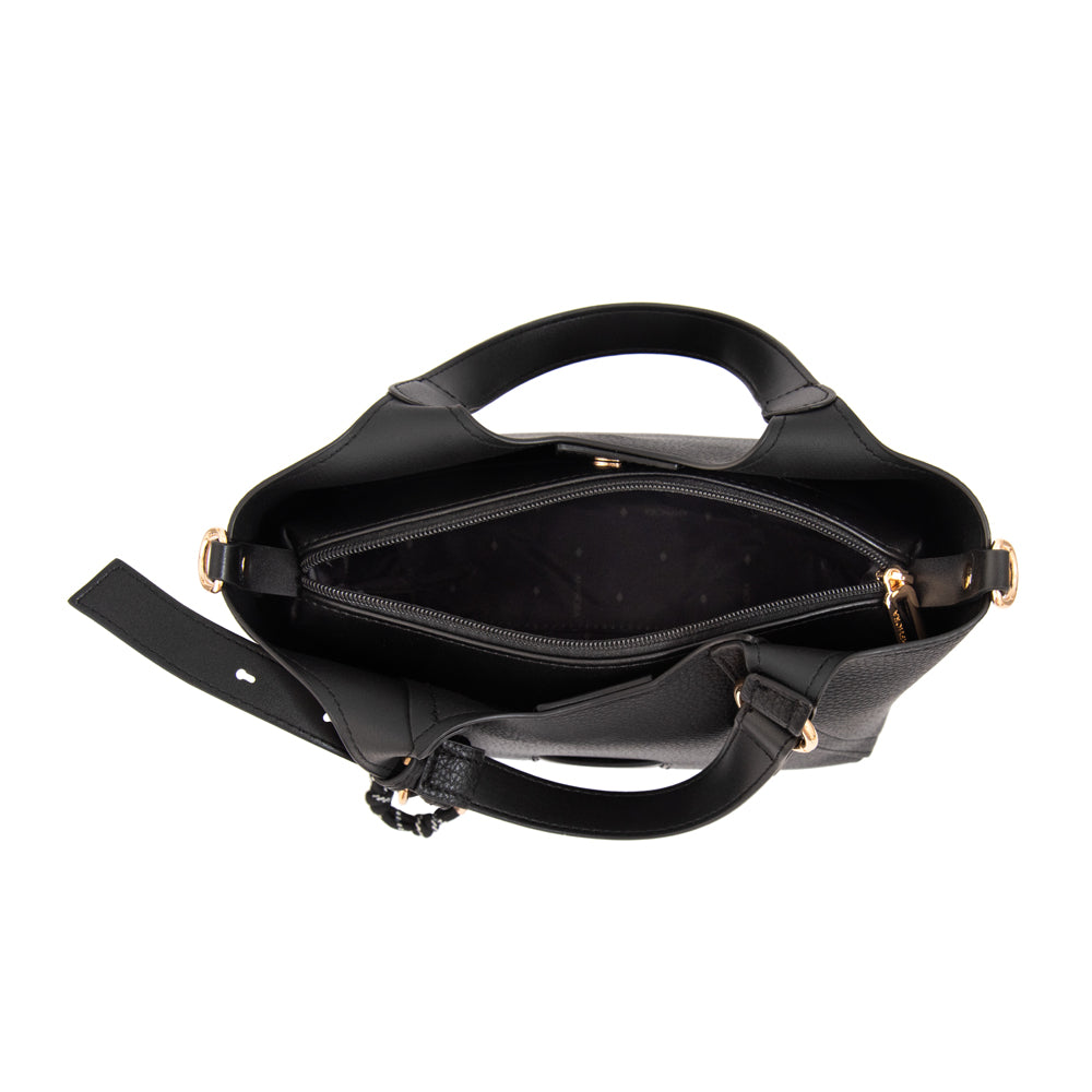 Cartera bandolera margot mediana negro