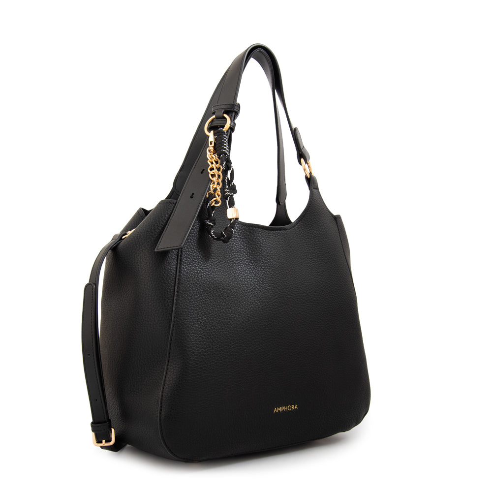 Cartera tote margot grande negro
