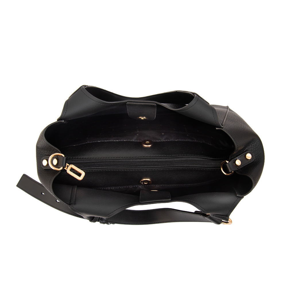 Cartera tote margot grande negro
