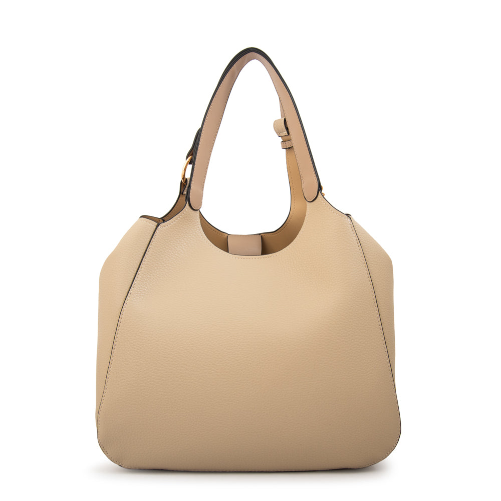 Cartera tote margot grande beige