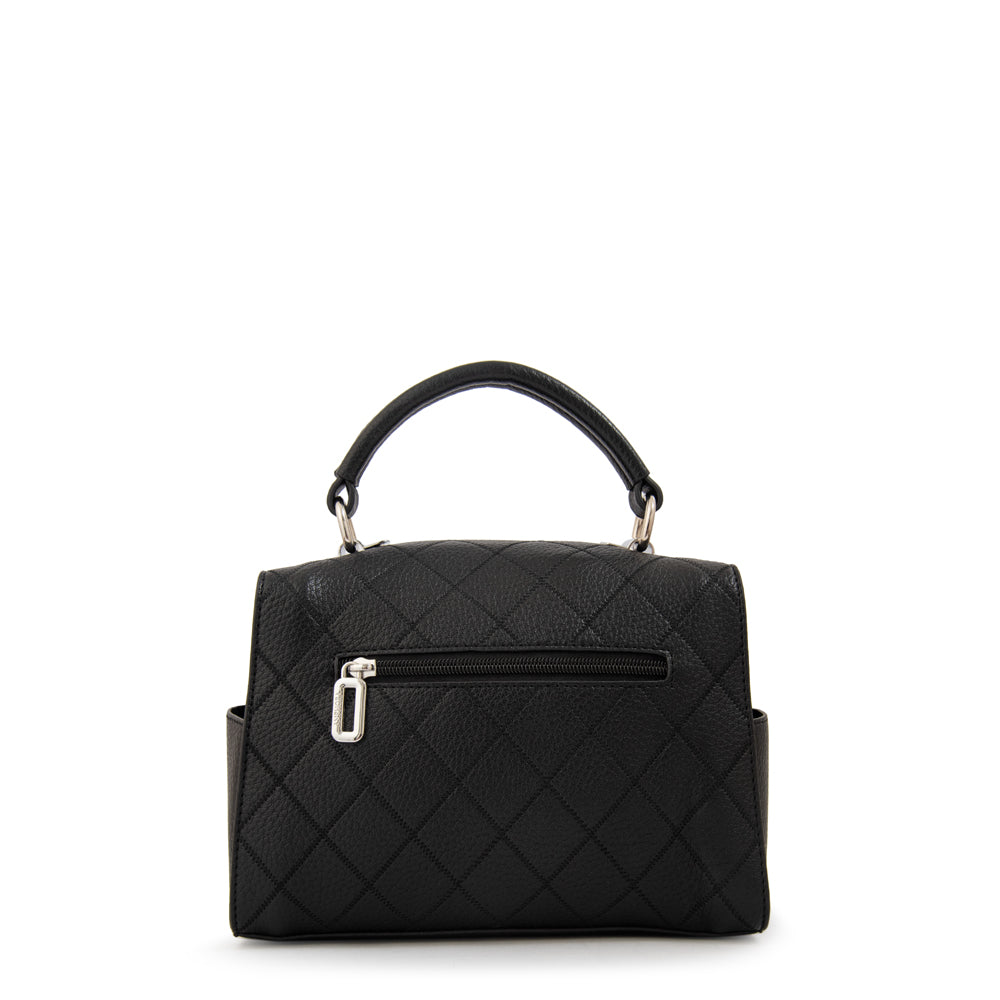 Cartera tote baul damaris mediana negro
