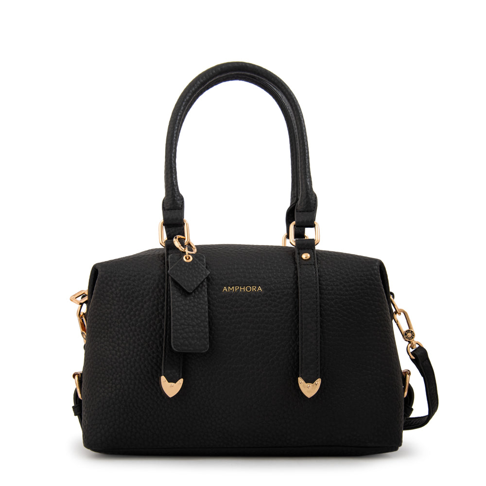 Cartera tote baul geraldine mediana negro