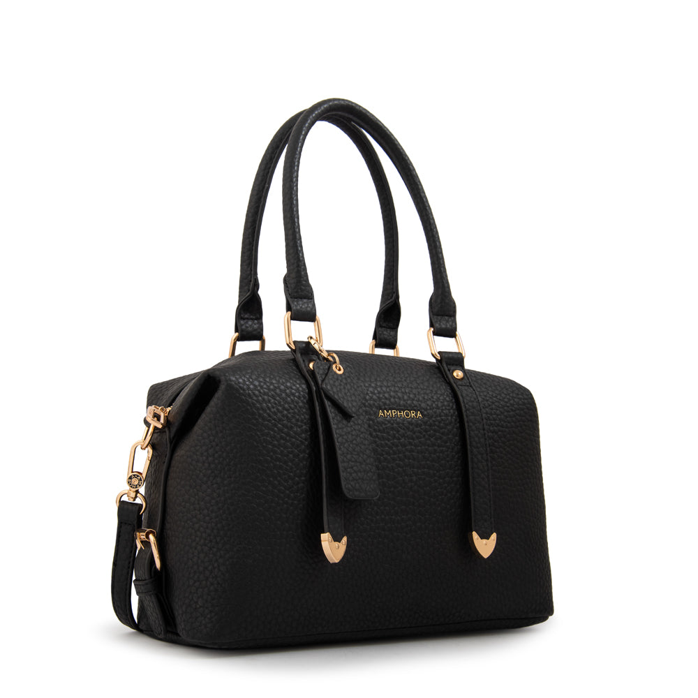 Cartera tote baul geraldine mediana negro