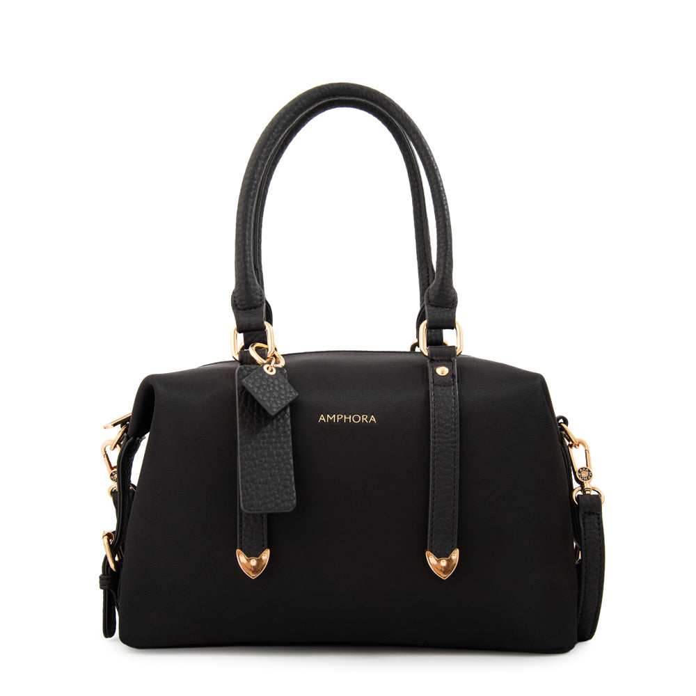 Cartera tote baul geraldine mediana negro