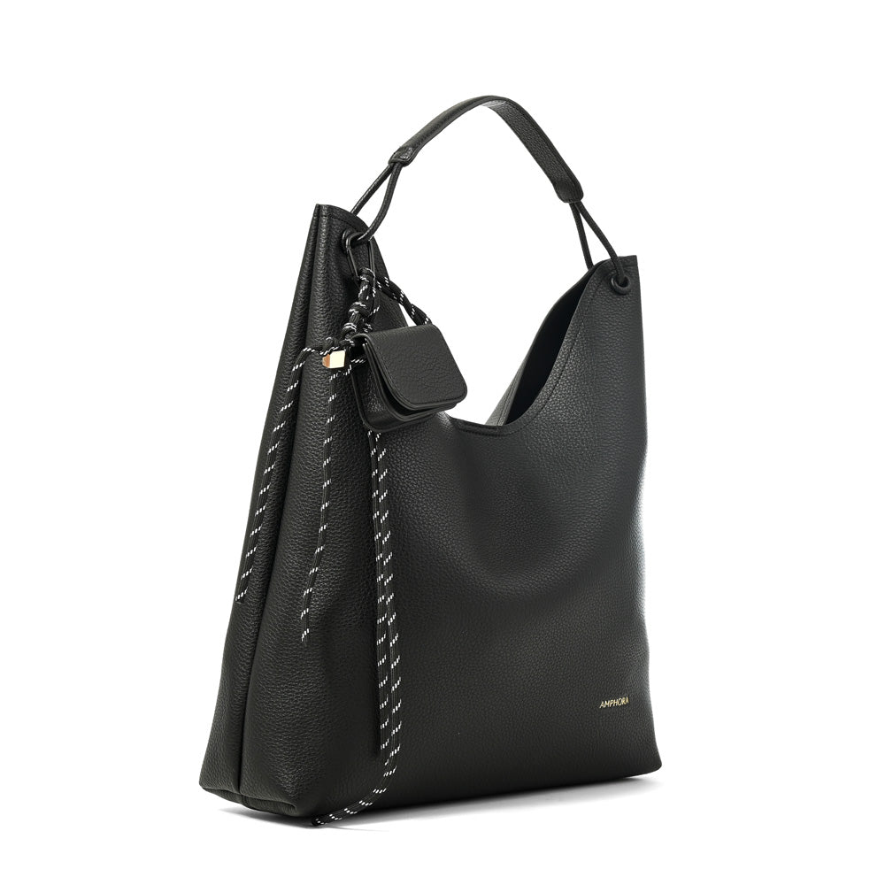 Cartera corte recto maida grande negro