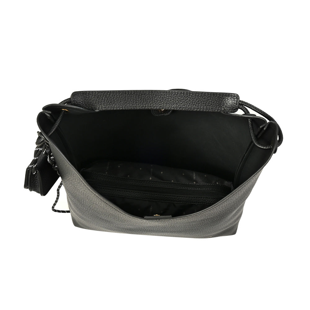 Cartera corte recto maida grande negro