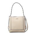 Cartera corte recto edith mediana blanco crudo