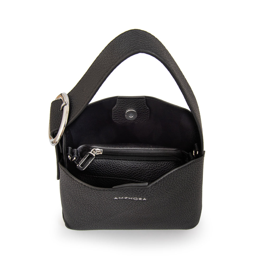 Cartera bandolera dominga mediana negro