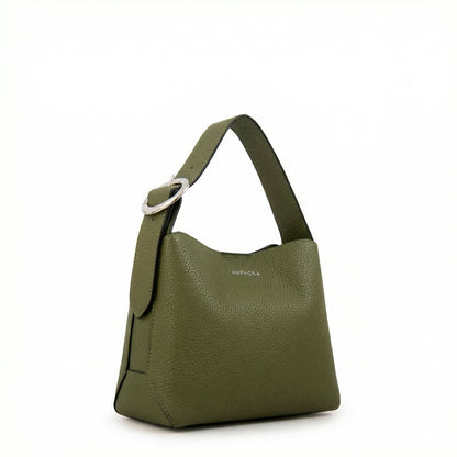 Cartera bandolera dominga mediana verde oliva