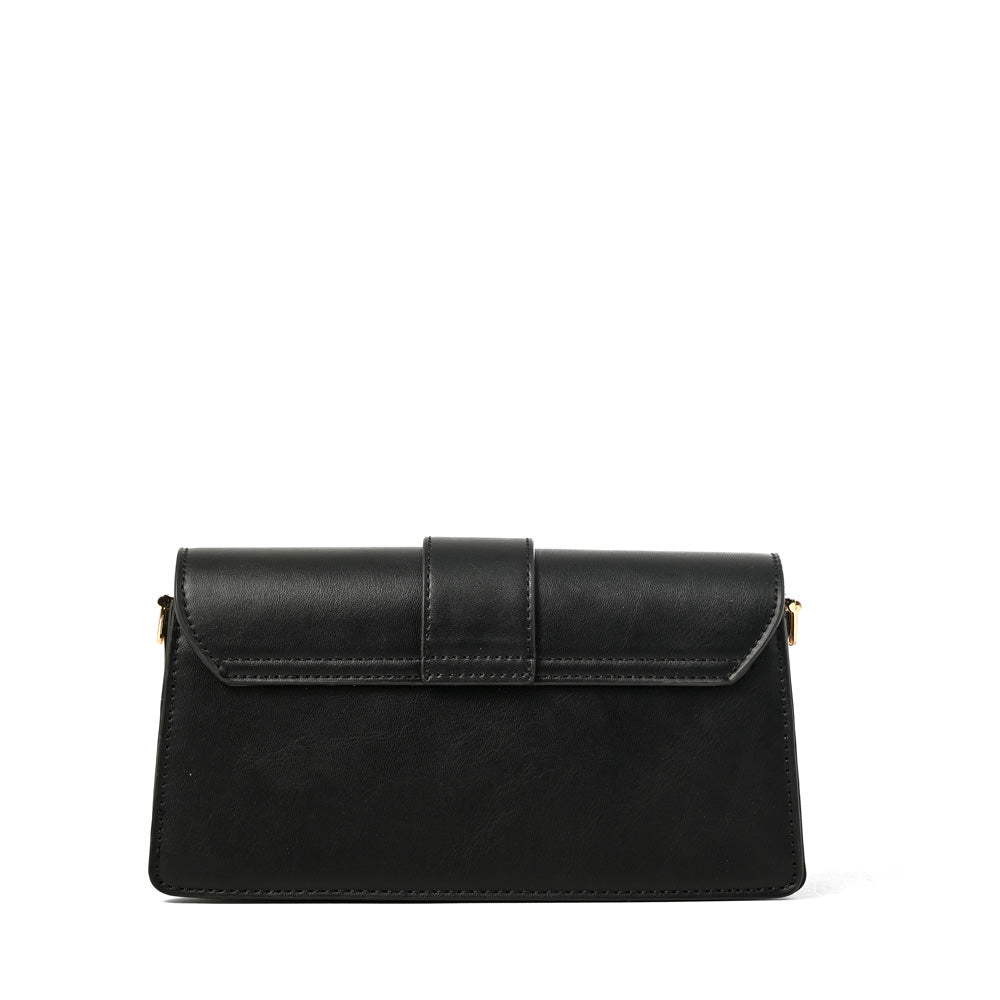 Cartera bandolera luciana pequeña negro