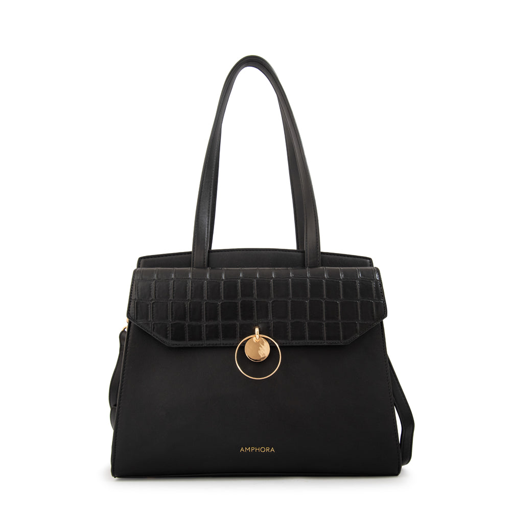 Cartera tote maggie negro