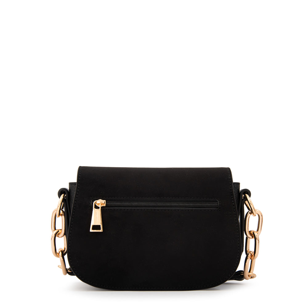 Cartera bandolera chiara negro
