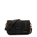 Cartera bandolera con tapa tifany pequeña negro