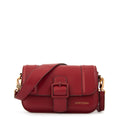 Cartera bandolera con tapa tifany pequeña rojo oscuro