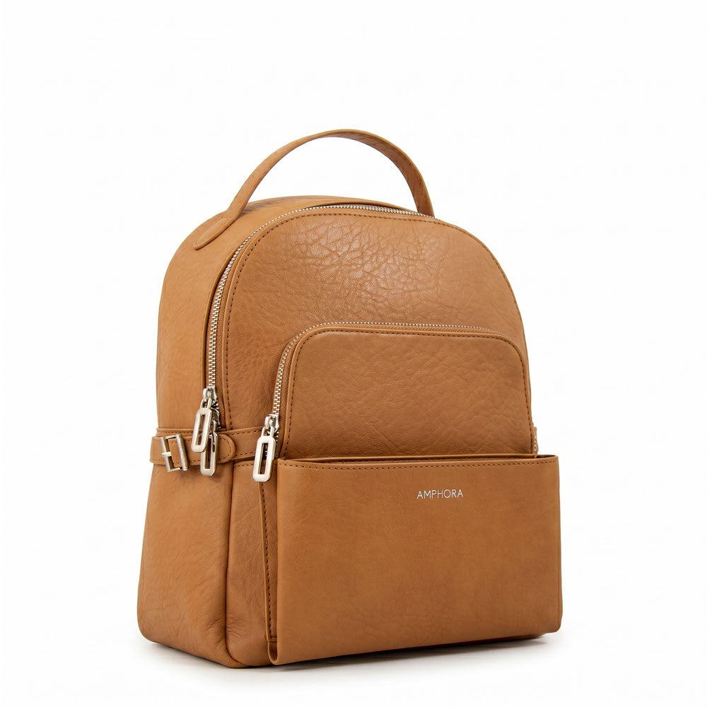 Mochila flabia mediana camel
