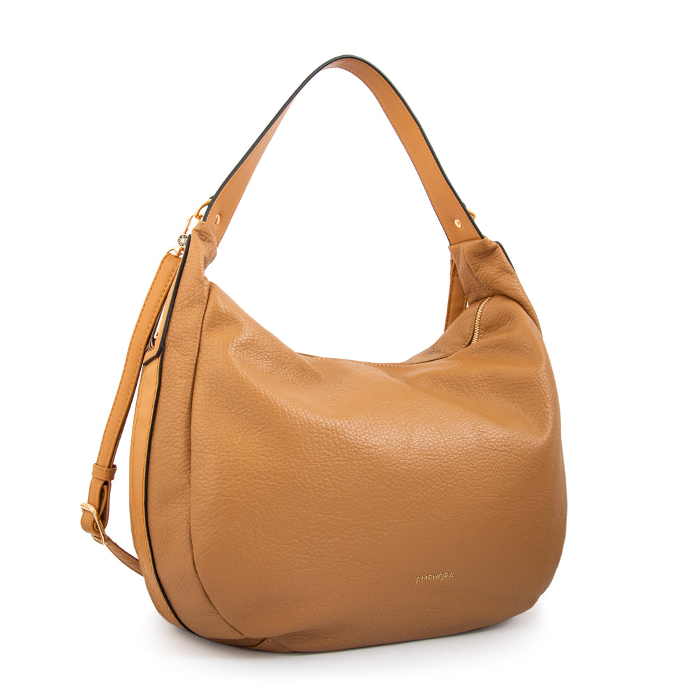 Mochila gilian grande beige oscuro