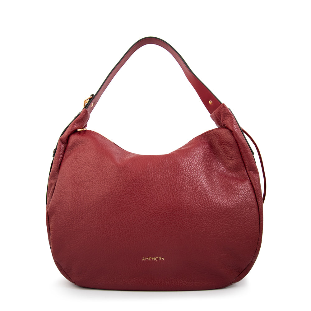 Mochila gilian grande rojo oscuro