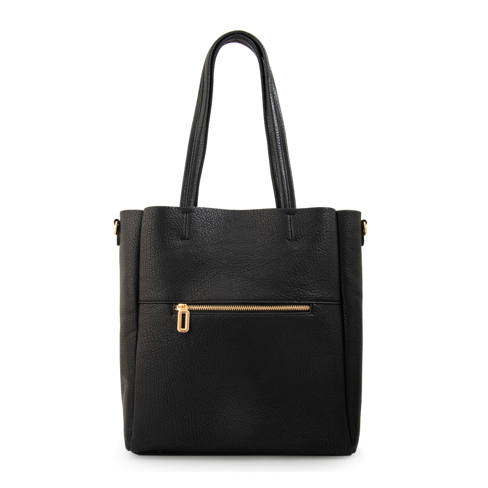 Cartera tote elda grande negro
