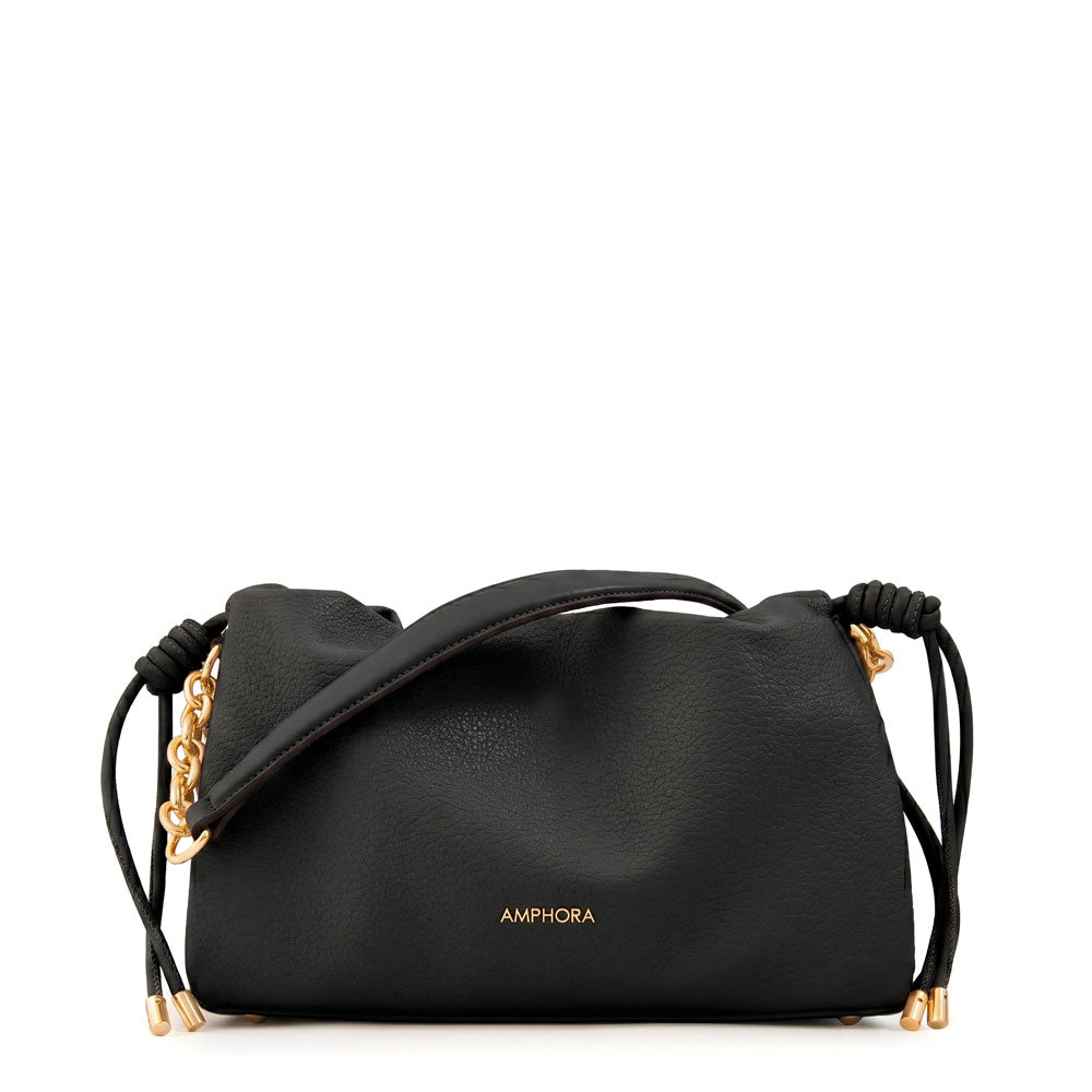 Cartera bandolera leira mediana negro