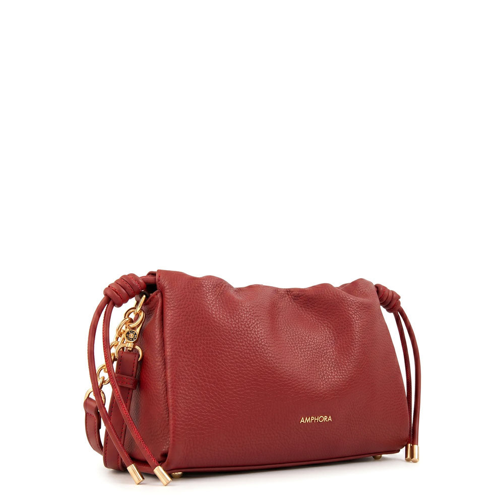 Cartera bandolera leira mediana rojo