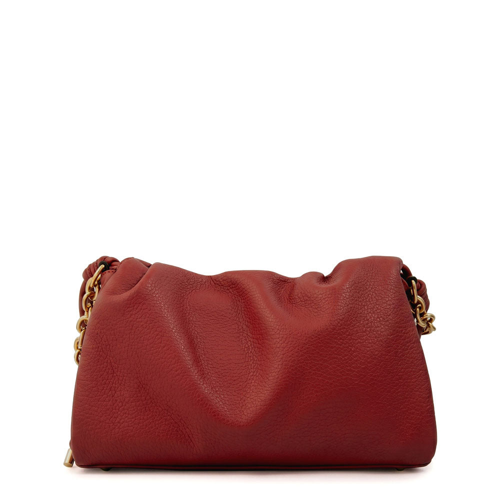 Cartera bandolera leira mediana rojo