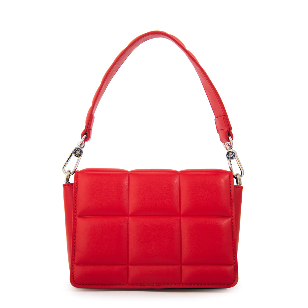 Cartera bandolera astrid pequeña rojo