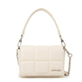 Cartera bandolera astrid pequeña blanco crudo