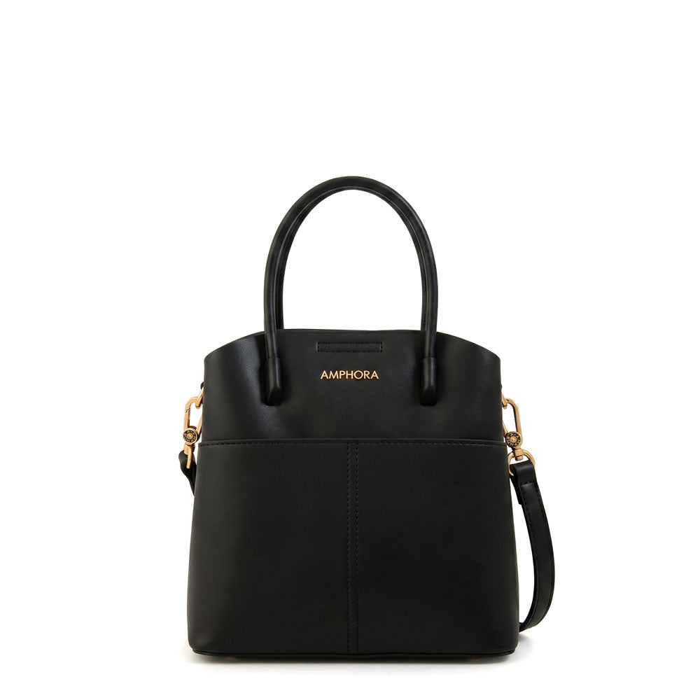 Cartera bandolera ebra mediana negro