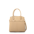 Cartera bandolera ebra mediana beige