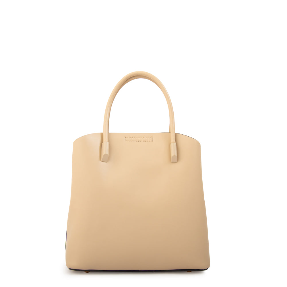 Cartera bandolera ebra mediana beige
