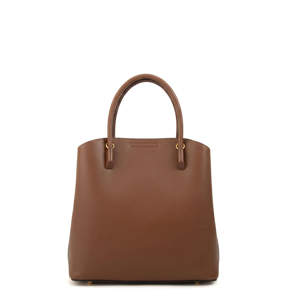 Cartera bandolera ebra mediana café