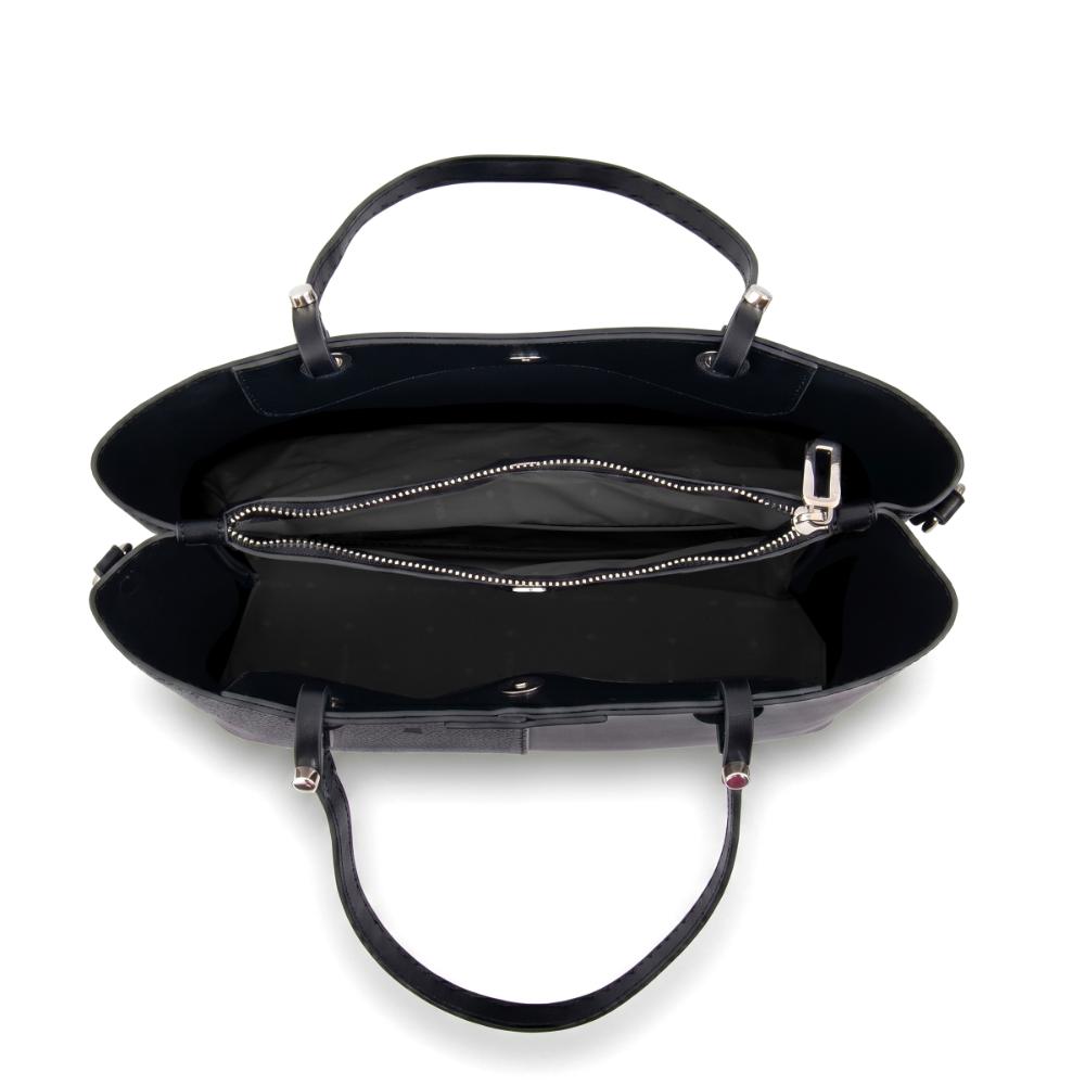 Cartera tote tres divisiones elandra negro