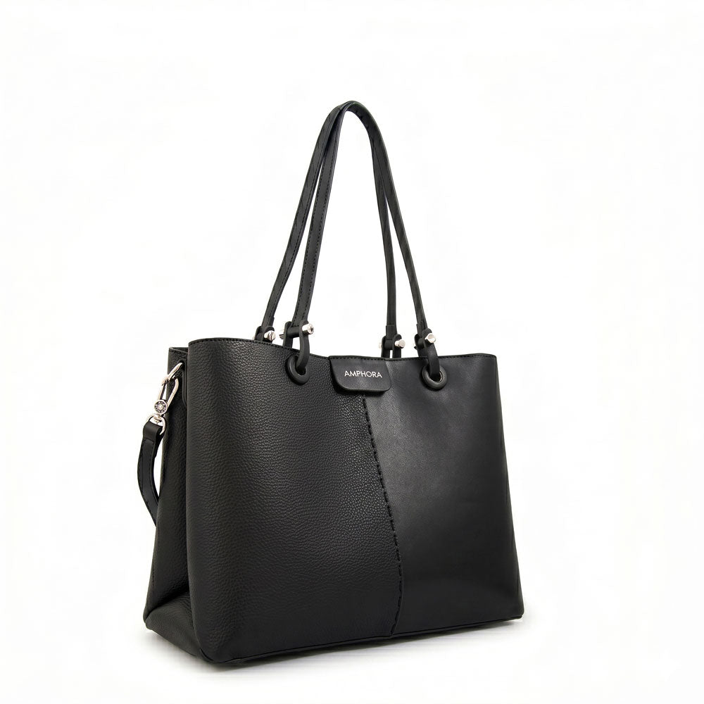 Cartera tote tres divisiones elandra camel