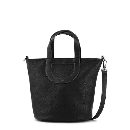 Cartera bandolera mediana elma negro