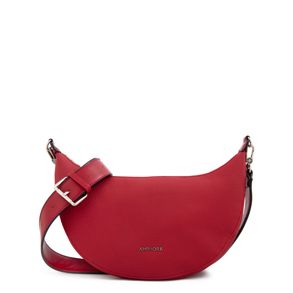 Cartera bandolera ostara mediana rojo