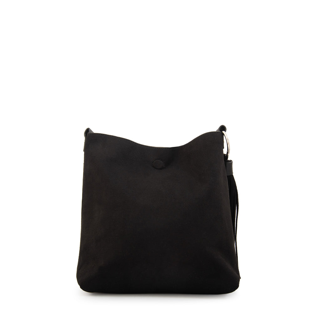 Cartera bandolera reversible raven negro