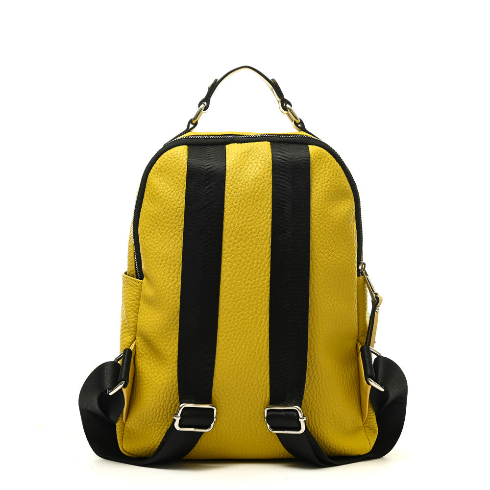 amphora jeno mochila  mediana amarillo