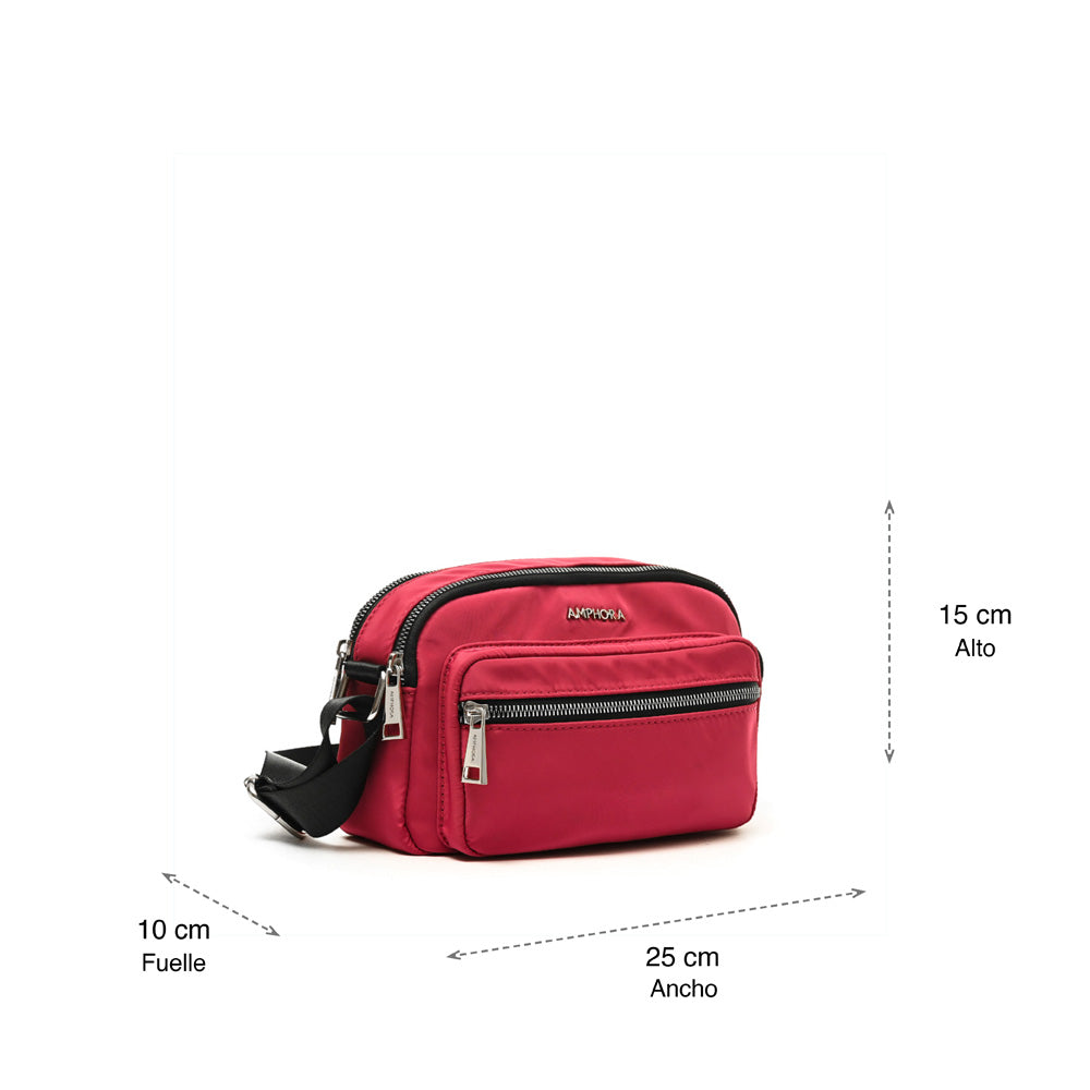Cartera Bandolera Pequeña Valentina Fucsia