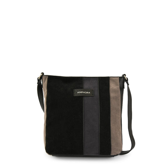 Cartera Bandolera Mediana Gilda Negro