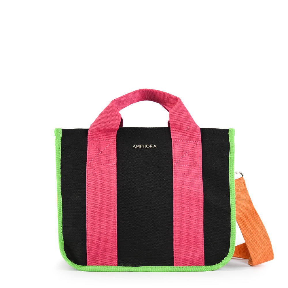 Cartera tote gillian pequeña negro