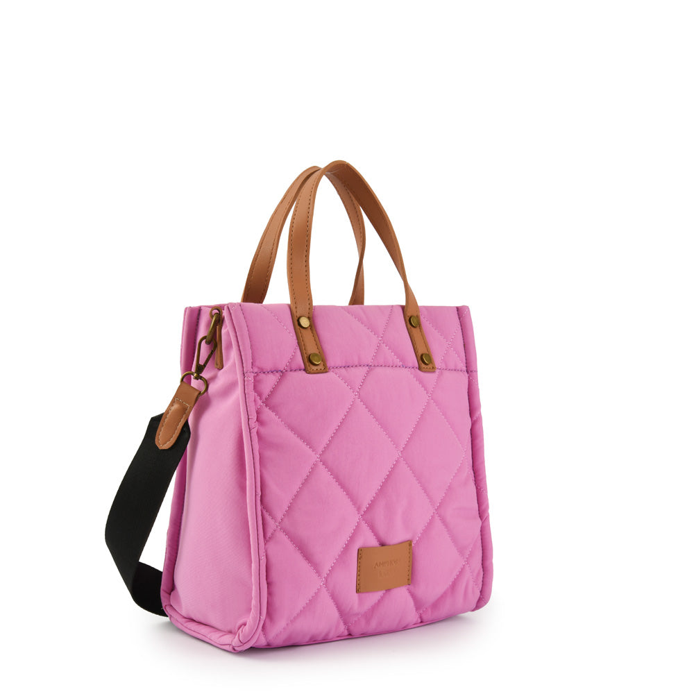 Cartera tote josefa pequeña rosado