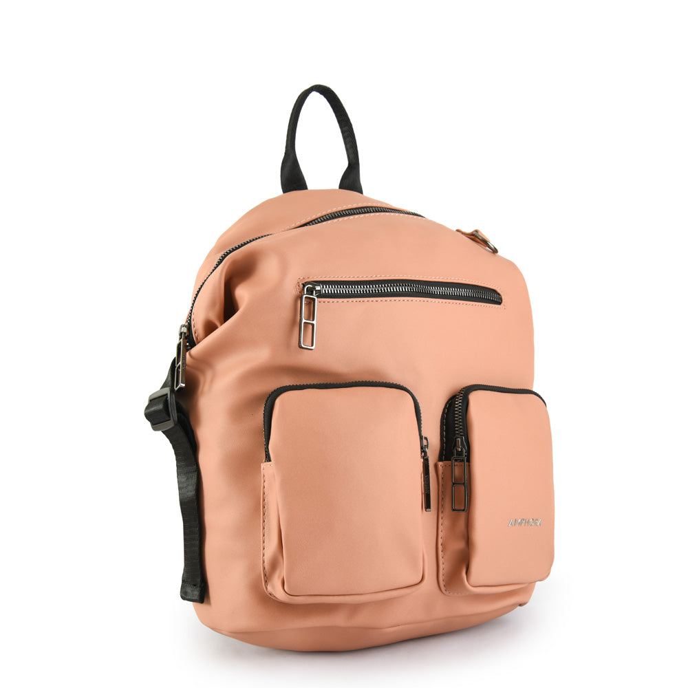 Mochila laurette mediana damasco