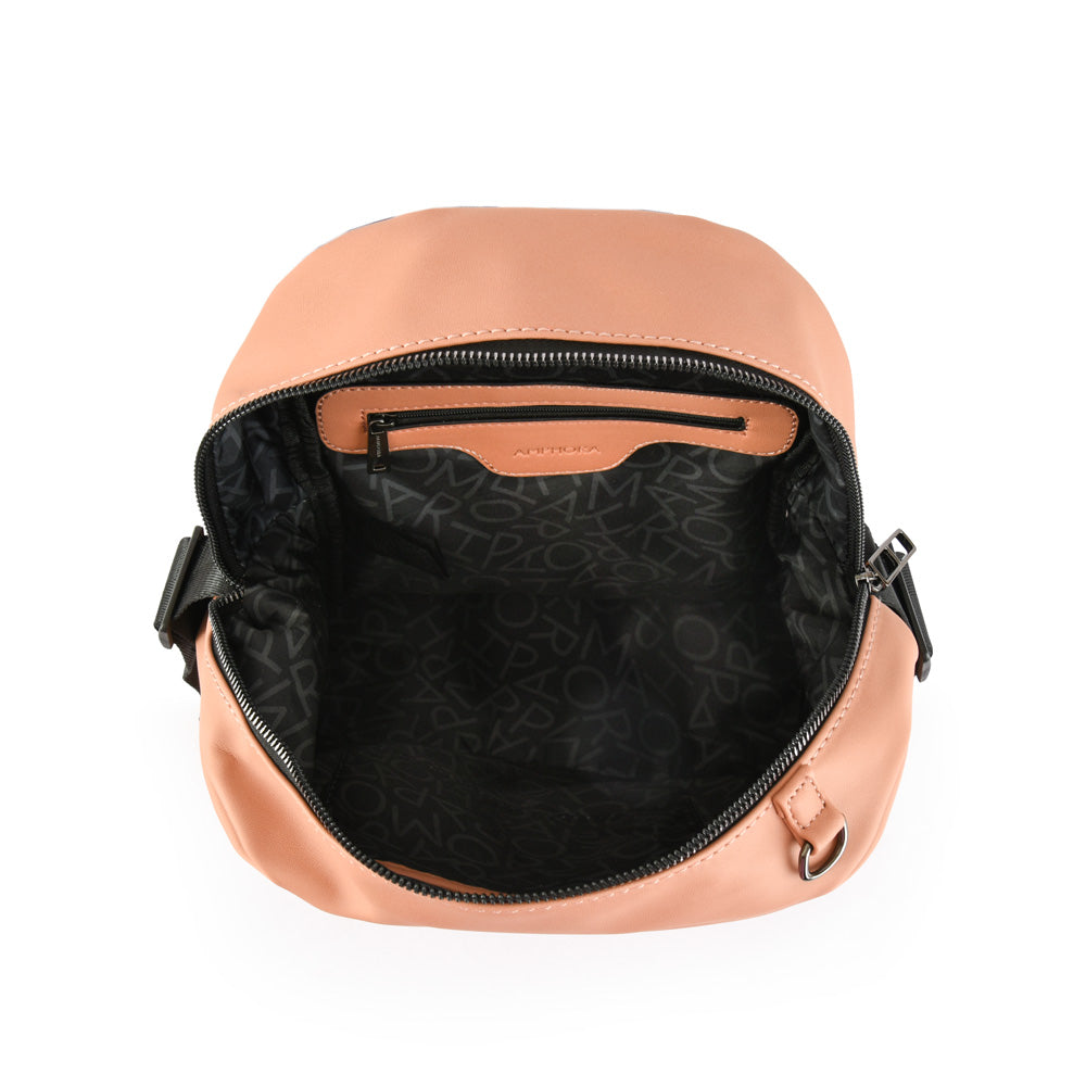 Mochila laurette mediana damasco